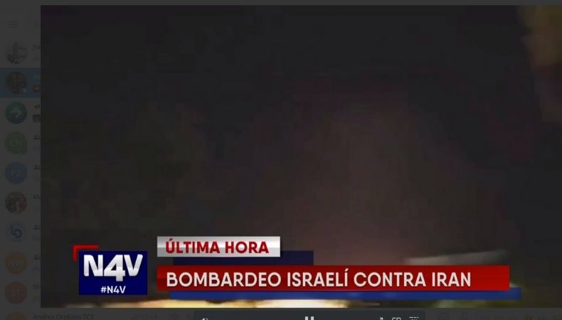Confirman bombardeo Israelí contra Irán