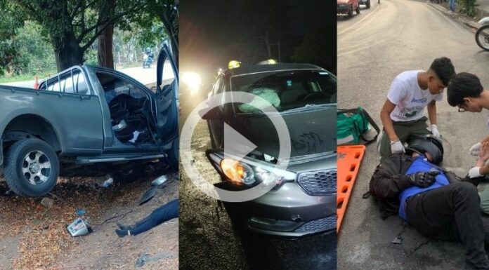 Accidentes de tránsito: 19 de abril