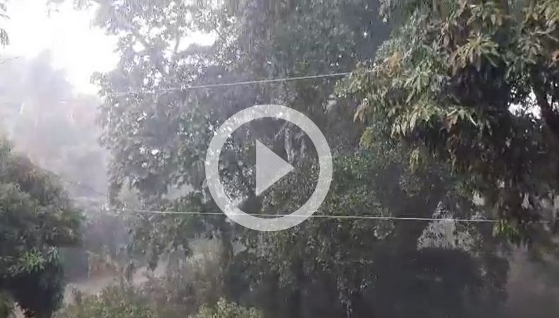 Se perciben lluvias en varios puntos del territorio salvadoreño