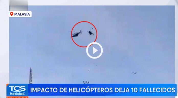 Accidente en Malasia