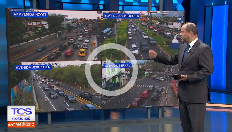 Reporte del tráfico: 23 de abril