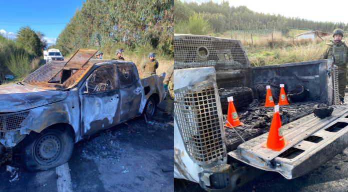 Asesinan a tres carabineros en Chile