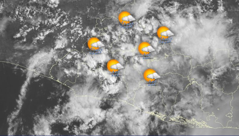 Lluvias en diferentes puntos del país | 28 de abril 2024