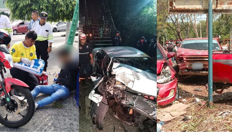 Accidentes de tránsito 29 de abril.