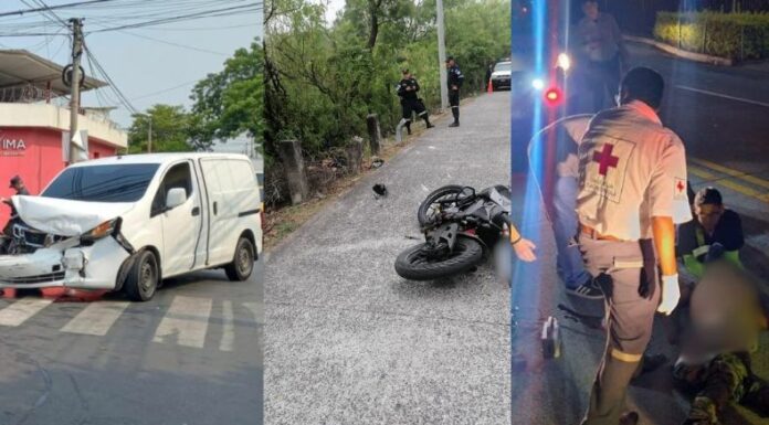 Reporte de accidentes de tránsito 1 de mayo.