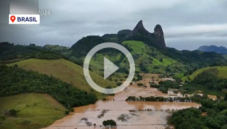 Brasil contabiliza muertos y desaparecidos por intentas lluvias