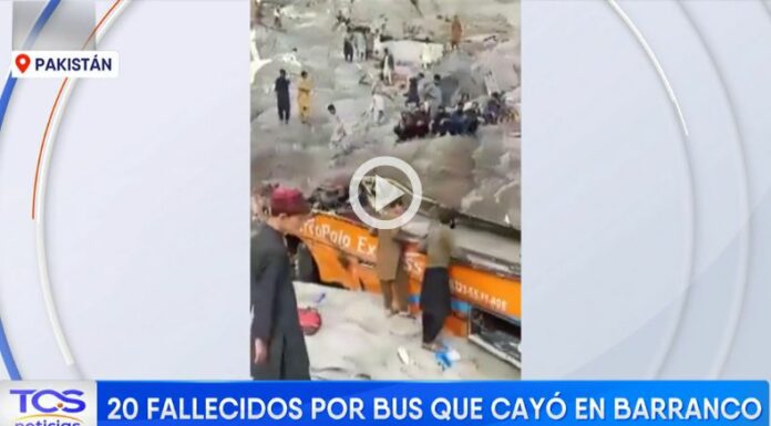 Accidente en Pakistán