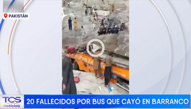 Accidente en Pakistán