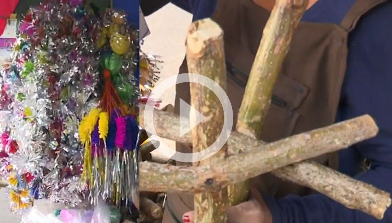 ¡Hoy es el día de la Cruz!: Comerciantes ofrecen sus productos