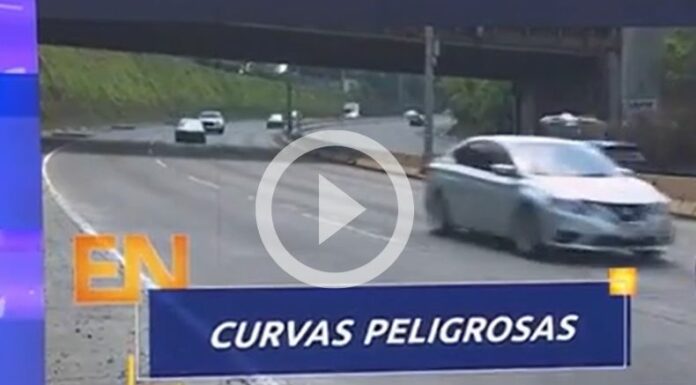 Curvas peligrosas: ¡En muchas se generan accidentes viales!