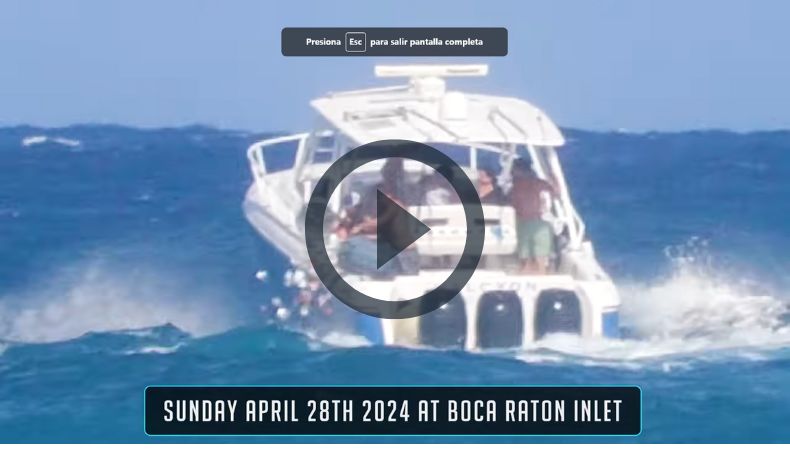 Multa a jóvenes por arrojar basura en el mar Boca Ratón, Florida