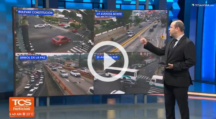 Reporte del tráfico, 06 de mayo.