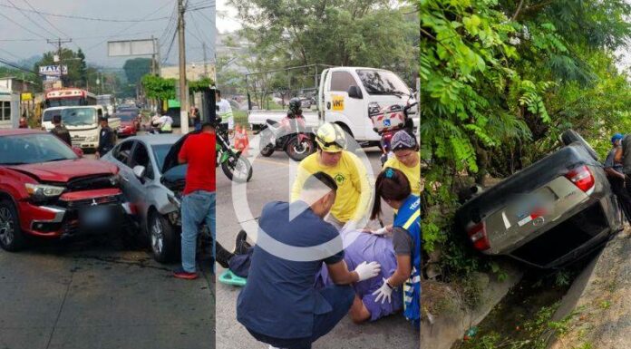 Accidentes de tránsito: 07 de mayo