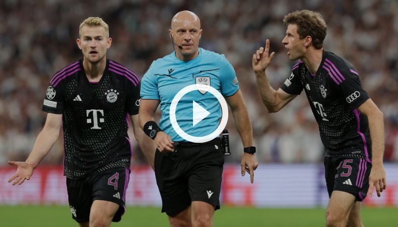 En gol del Bayern “El juez me pidió perdón por haberse equivocado”