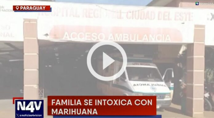 Familia se intoxica por consumir postre con marihuana.