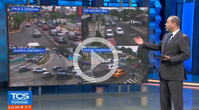 Reporte del tráfico: 14 de mayo