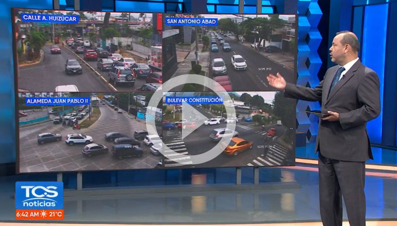 Reporte del tráfico: 14 de mayo