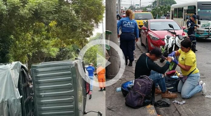 Accidentes de tránsito: 14 de mayo