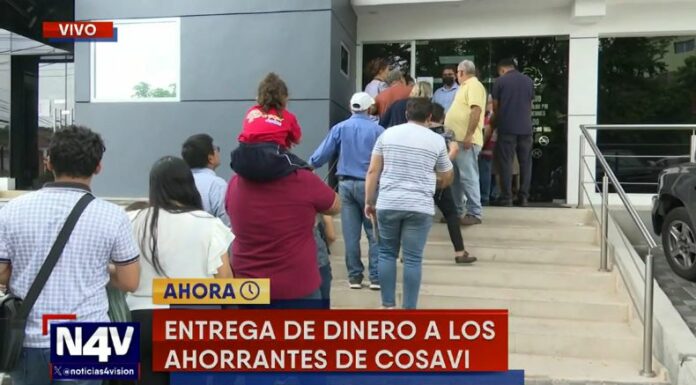 Inicia proceso gradual de devolución de dinero a usuarios de COSAVI a iguales o menores a $1,000