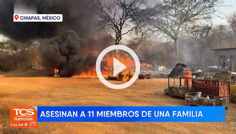 11 personas fueron asesinadas en Chicomuselo, Chiapas.