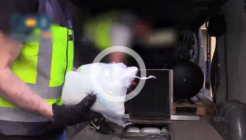 Incautan 1,800 kilos de metanfetamina en España