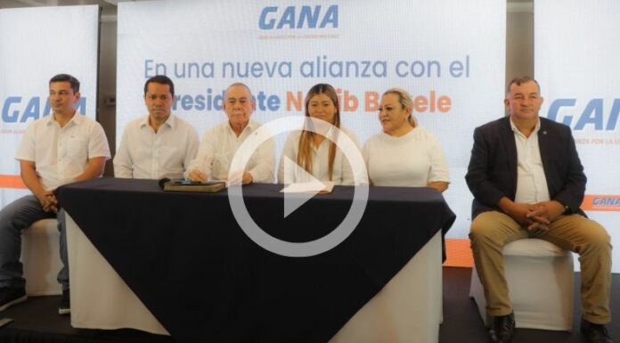 Alcaldes de GANA respaldan a alcaldesa interina de La Paz Centro