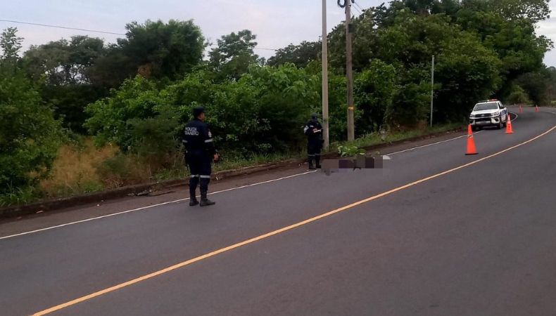 Una persona murió atropellada en la carretera El Litoral.