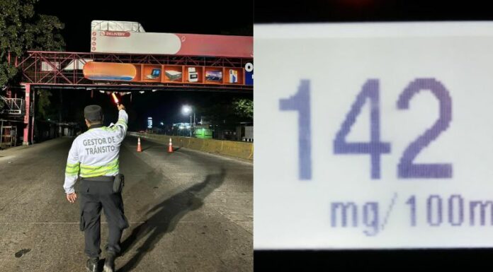 VMT sacó de circulación a cuatro conductores peligrosos.