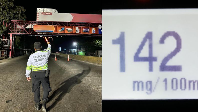 VMT sacó de circulación a cuatro conductores peligrosos.