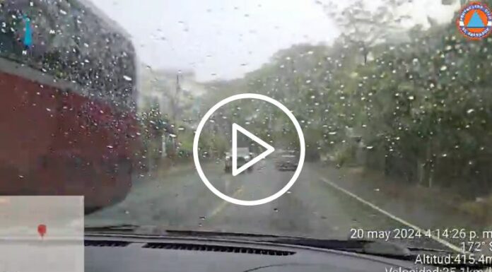 MARN reporta lluvias en el país | 20 de mayo