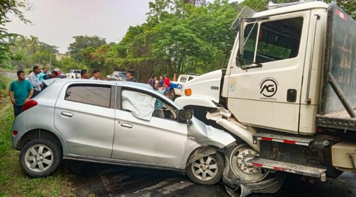 Muere un conductor en accidente de tránsito en Cuscatlán