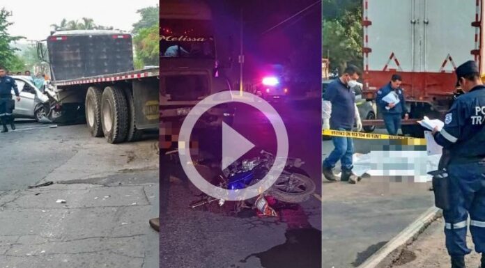 Accidentes de tránsito: 22 de mayo