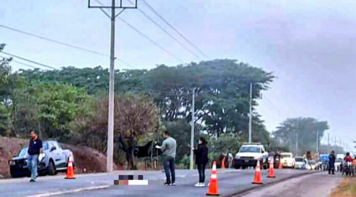 Anciano falleció atropellado en la carretera Litoral 