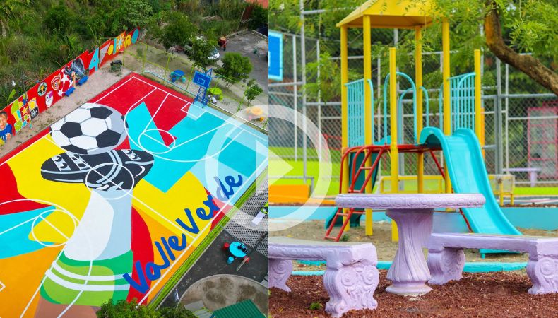 Desarrollan renovación de parques en San Salvador Oeste