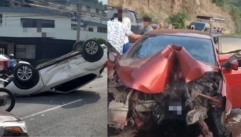 Accidentes de tránsito: 25 de mayo