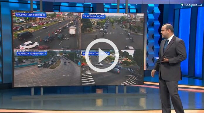 Reporte del tráfico del lunes 27 de mayo.