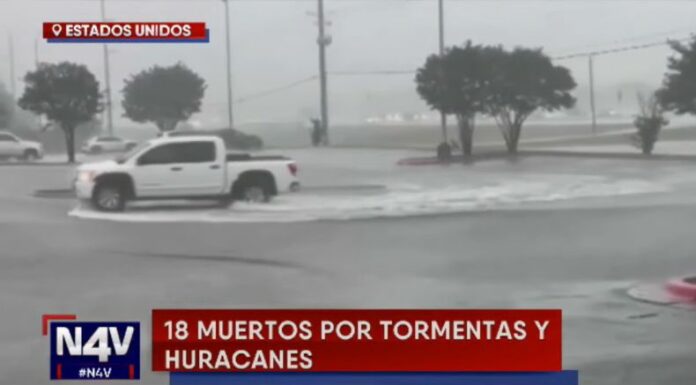 Fuertes lluvias y tornados sacuden algunos Estados de EE. UU.
