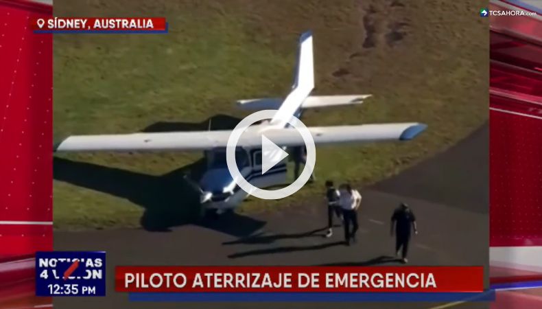Piloto realiza un impactante aterrizaje de emergencia en Australia.