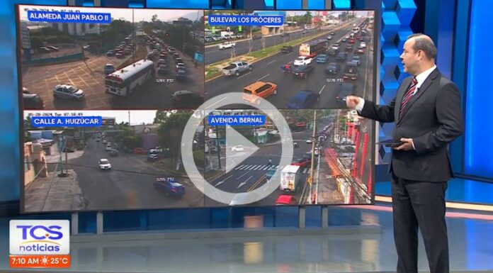 Reporte del tráfico: 28 de mayo