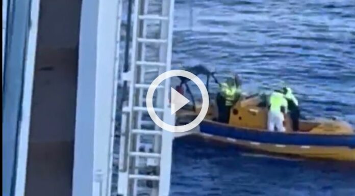 Pasajero muere tras saltar del crucero más grande del mundo.