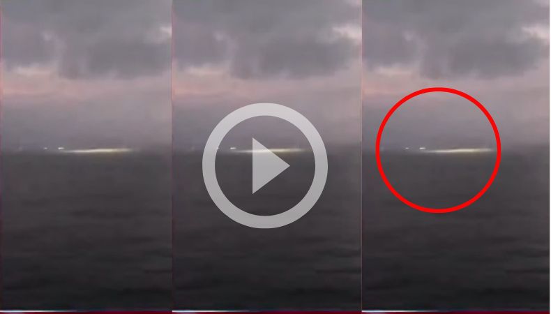 Extrañas luces son captadas en las profundidades del mar ¿Usted qué cree?