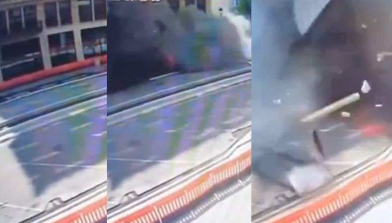 Fuerte explosión en edificio en Youngstown, Ohio, Estados Unidos