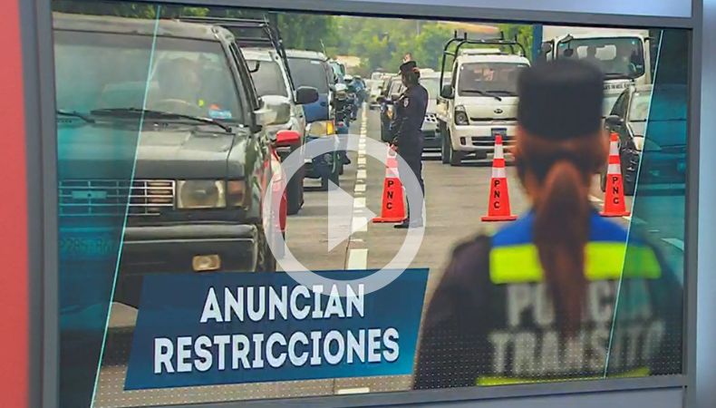 Anuncian restricciones en varias calles del Centro Histórico