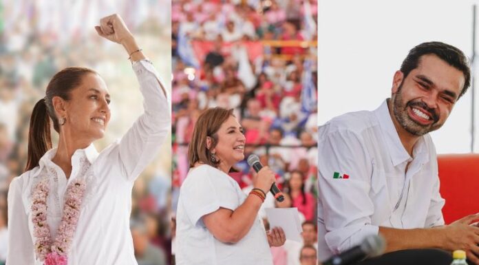 Candidatos a la presidencia alistan sus cierres de campaña.