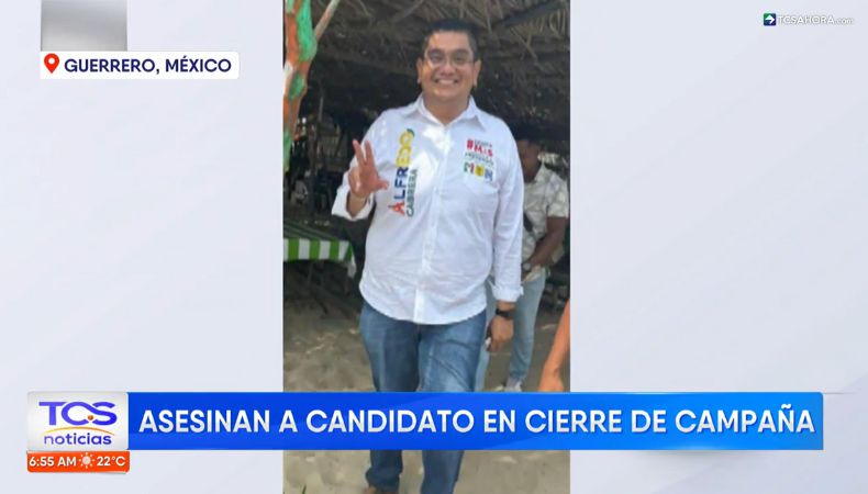 Asesinan a José Alfredo Cabrera, candidato a alcalde de Coyuca de Benítez.
