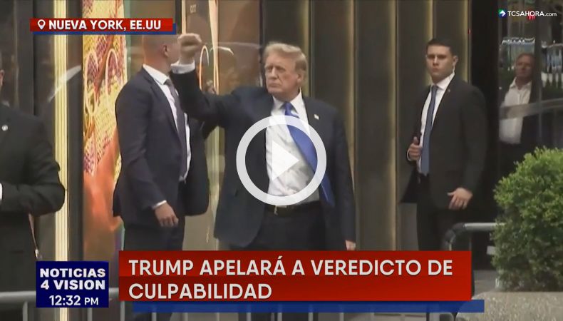Donald Trump apelará el veredicto en su contra.