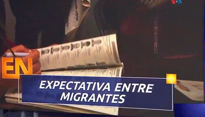 Migrantes con expectativas por elecciones en México