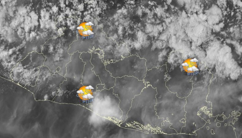 Ahora | Lluvias se perciben en el territorio salvadoreño: 01 de junio