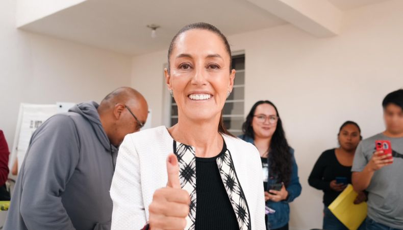 INE da ventaja a Claudia Sheinbaum para ganar la presidencia de México