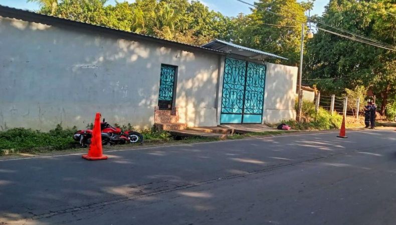 Motociclista falleció en Jiquilisco, Usulután.